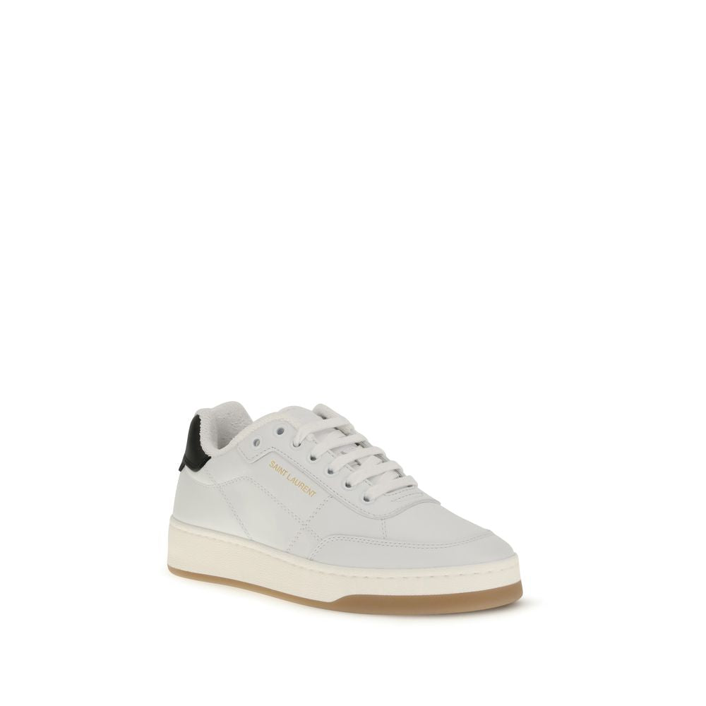 White SL/61 Low Top Sneakers