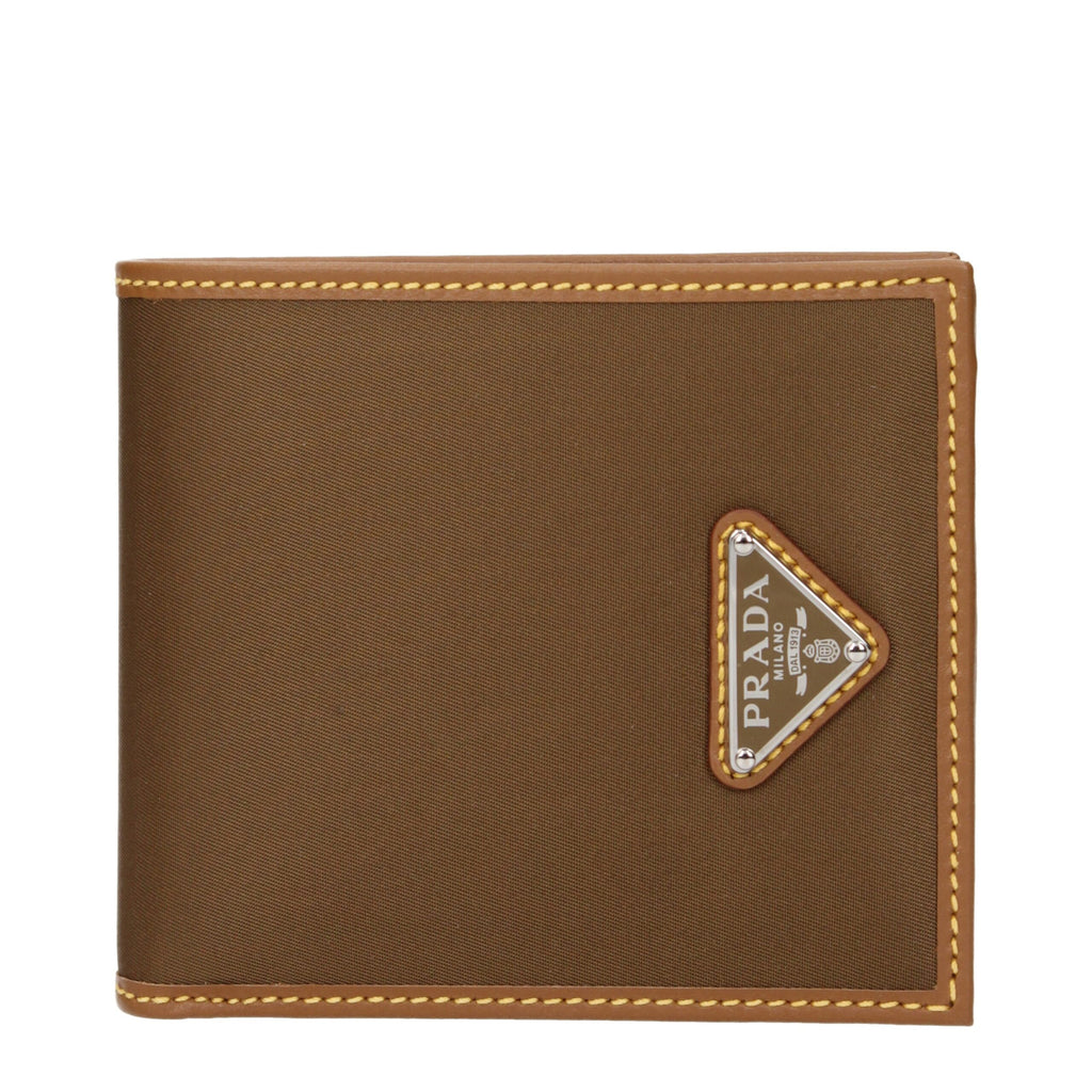 Brown Premium Woven Fabric Wallet