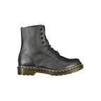 Pascal Virginia Black Leather Ankle Boots
