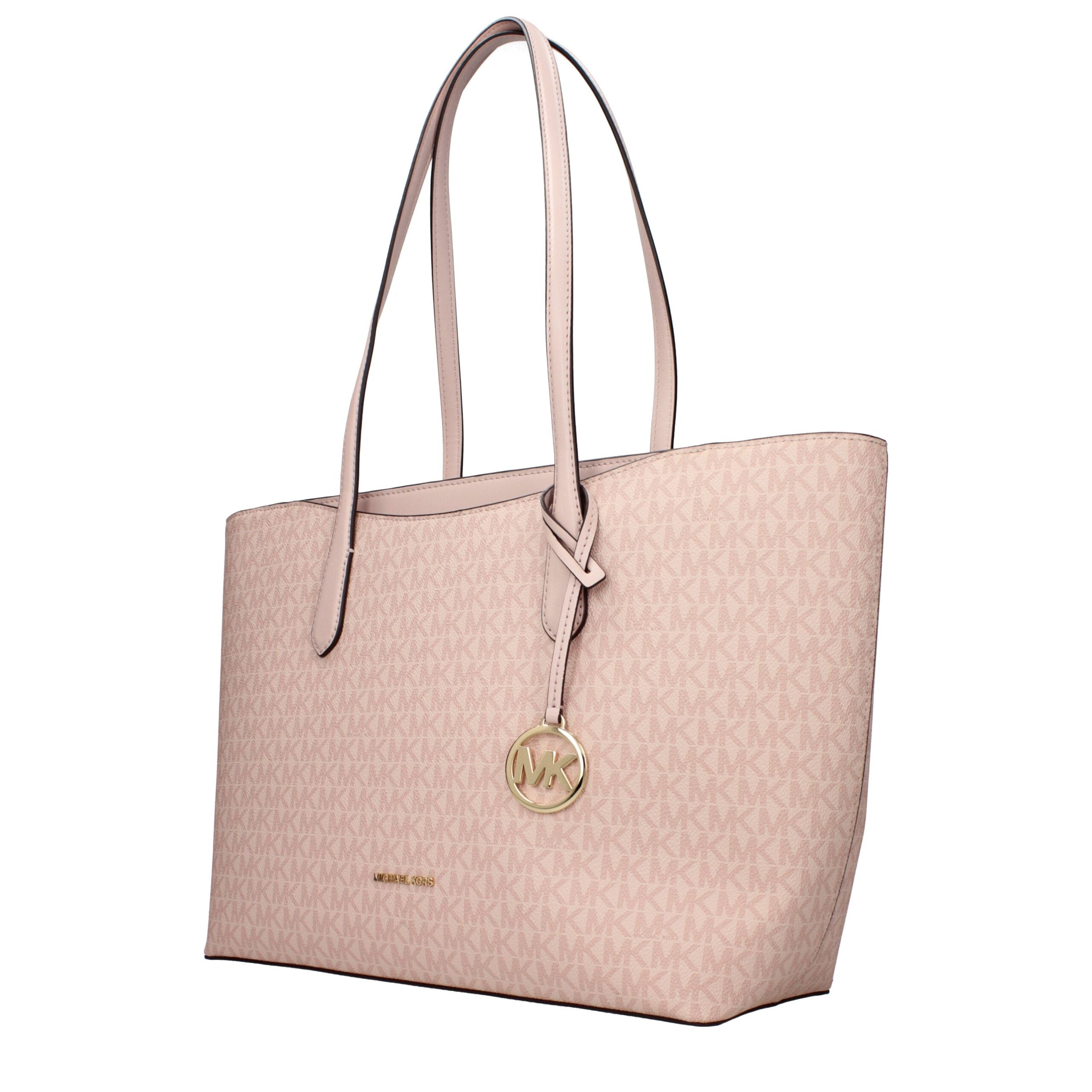 Pink Fabric Shoulder Bag