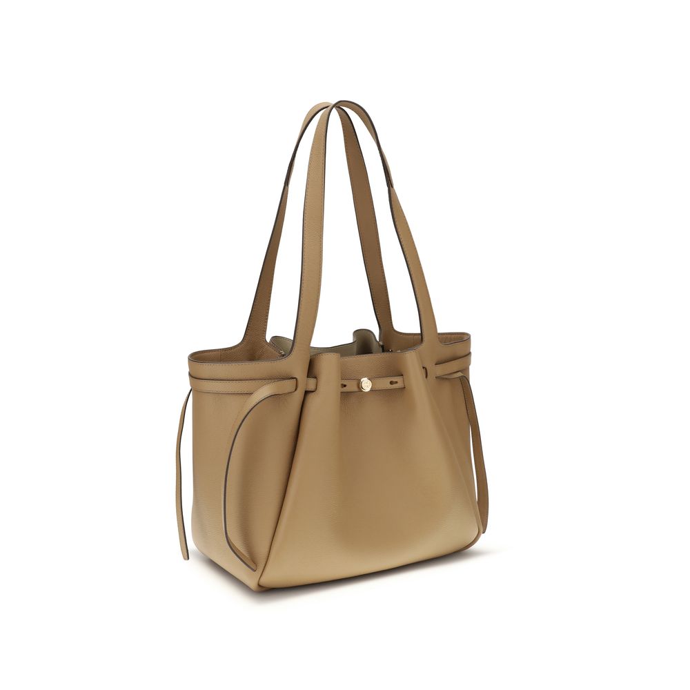 Romy Pebbled Leather Tote Bag