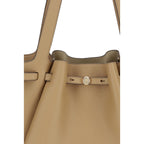 Romy Pebbled Leather Tote Bag