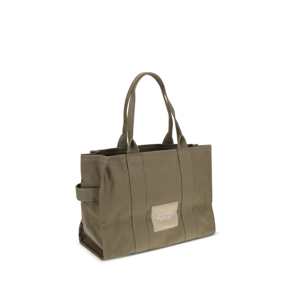 Large Bicolor Cotton The Tote Bag