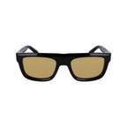 56mm Sf2009S-011 Black Acetate Sunglasses