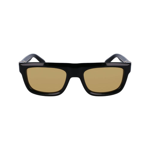 56mm Sf2009S-011 Black Acetate Sunglasses