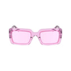 53mm Pink Injected Sunglasses