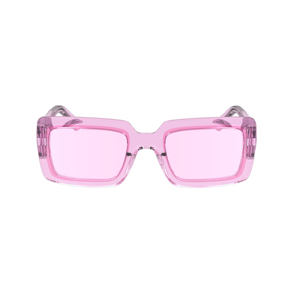 53mm Pink Injected Sunglasses