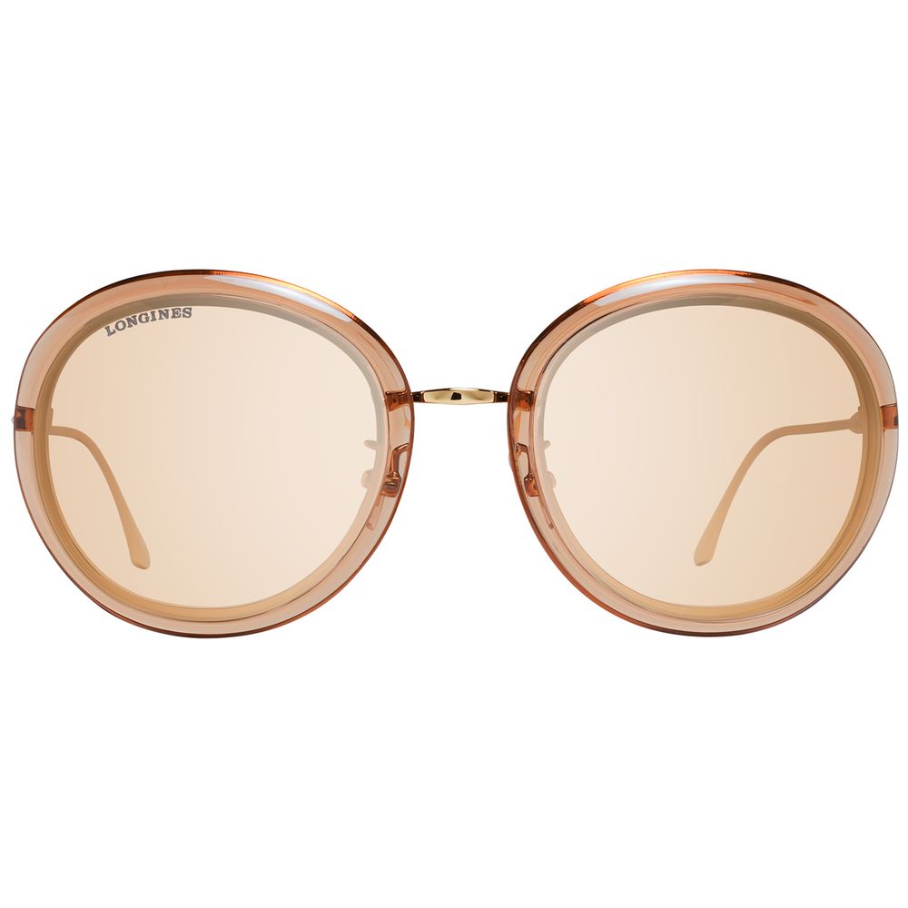 Brown Metal Sunglasses