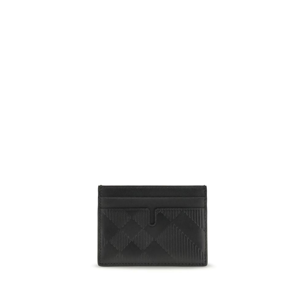 Black Calf Leather Card Holder