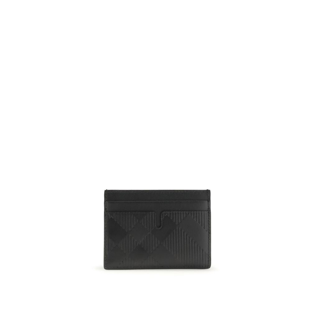 Black Calf Leather Card Holder
