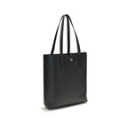 Black Calf Leather Shoulder Bag