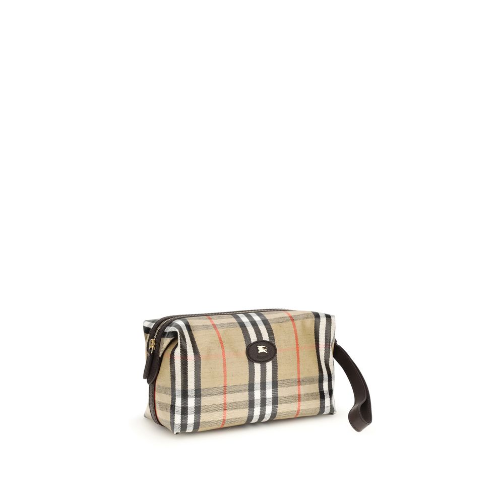 Highlands Beauty Bag In Cotton Blend