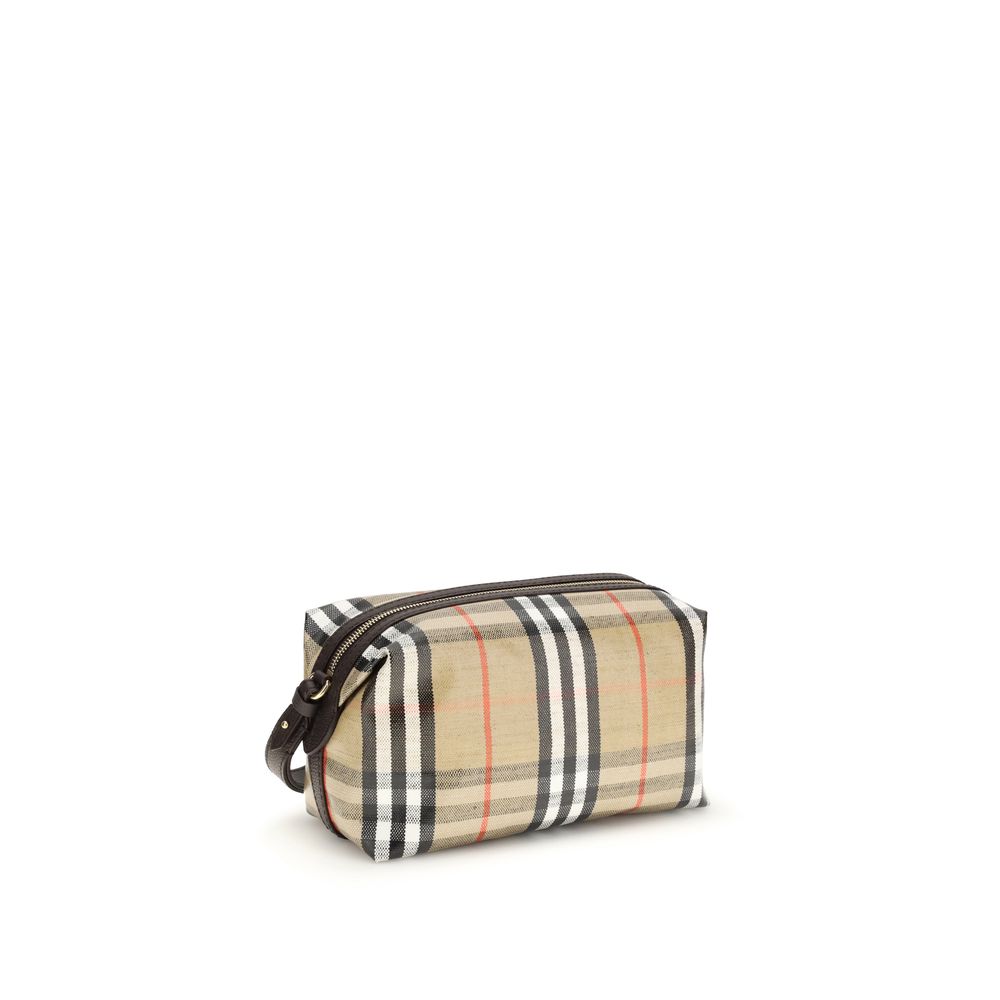 Highlands Beauty Bag In Cotton Blend