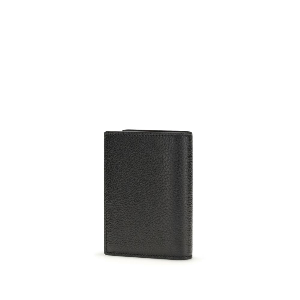 Black Calf Leather Wallet