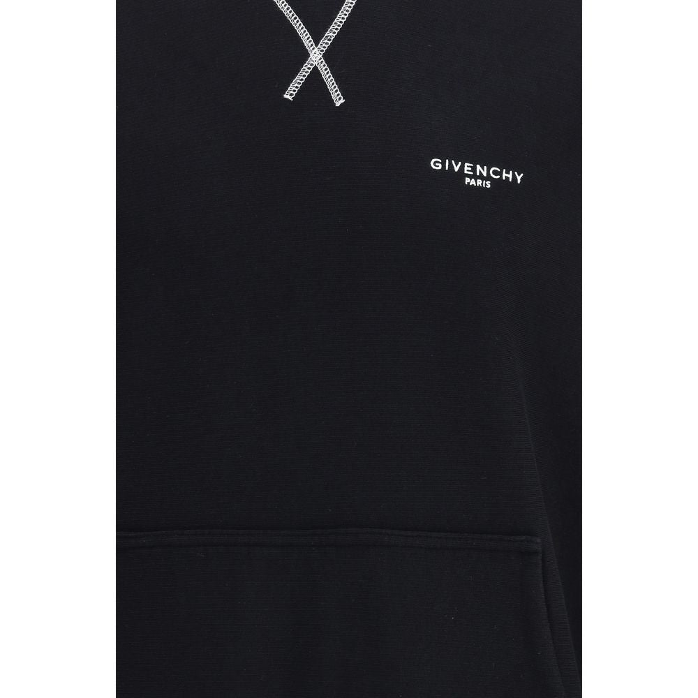 Couture Seam Cotton Sweatshirt