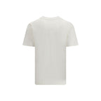 Beige Cotton Crew Neck T-Shirt