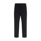 Structured Corduroy Chino Trousers