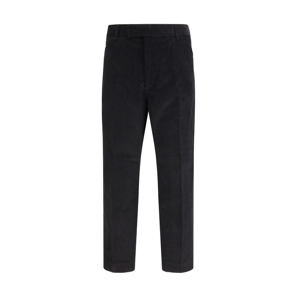 Structured Corduroy Chino Trousers