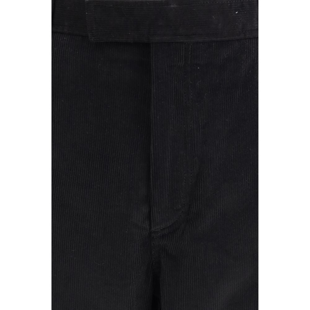 Structured Corduroy Chino Trousers
