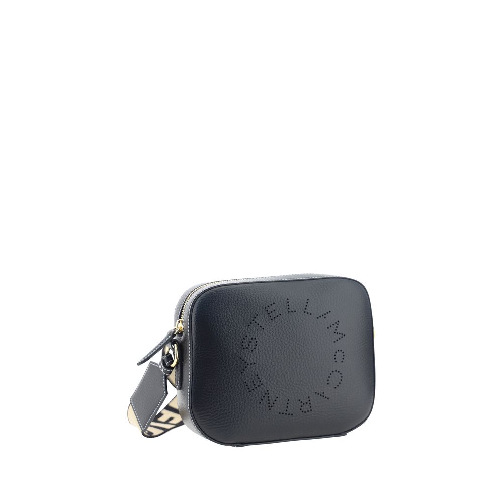 Camera Faux Leather Shoulder Bag
