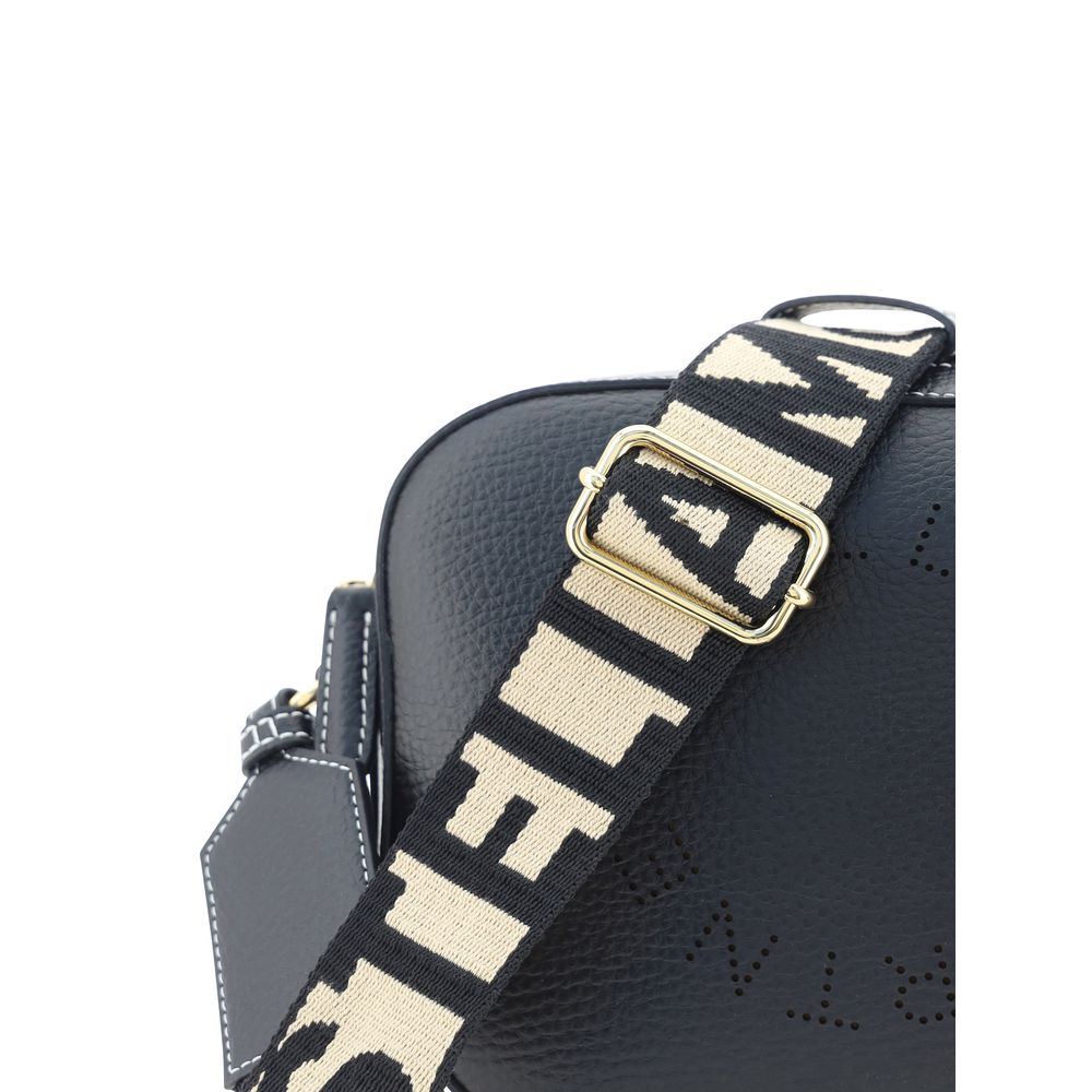 Camera Faux Leather Shoulder Bag