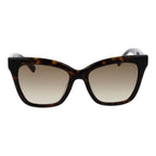 Brown Acetate Square Sunglasses