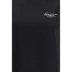 Black Cotton Logo-Print T-Shirt