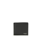 Black Grained Calfskin Bifold Wallet