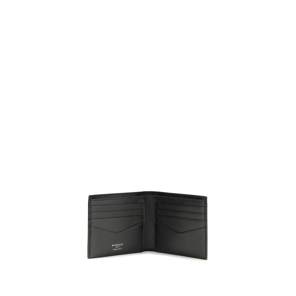 Black Grained Calfskin Bifold Wallet
