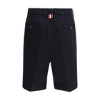 Polyester-Cotton Typewriter Cloth Utility Chino Shorts