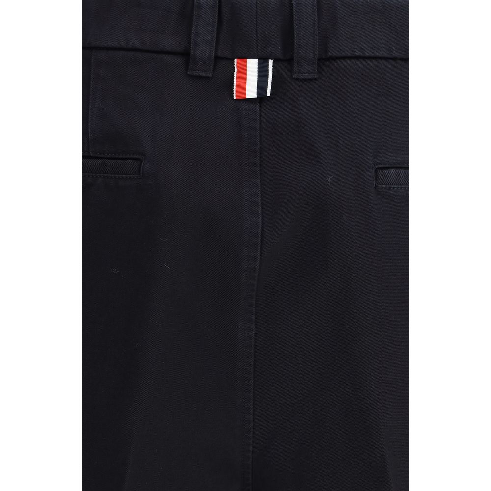 Polyester-Cotton Typewriter Cloth Utility Chino Shorts