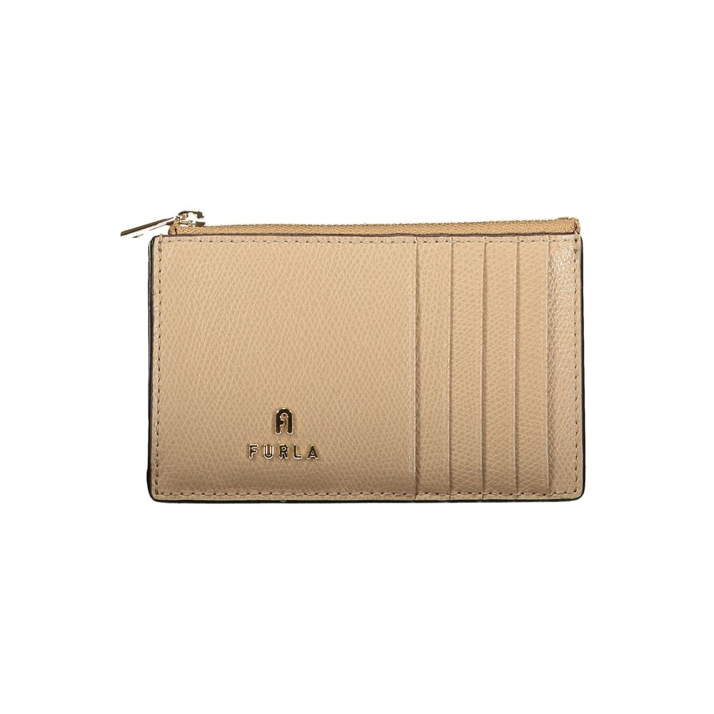 Camelia M Zipped Card Wallet