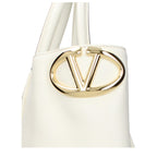 Beige Leather Handbag