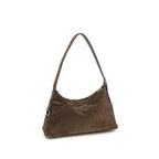 Mini Voyou Brown Calf Leather Shoulder Bag