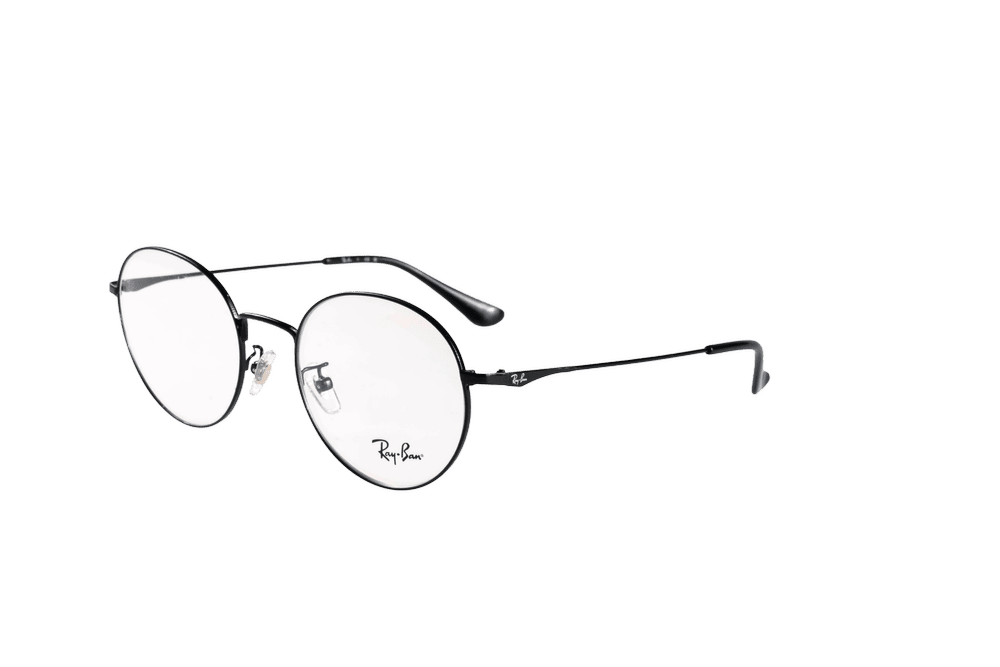Round Optical Frame RB6369D-C2983-50-F-S.BLK/SLV