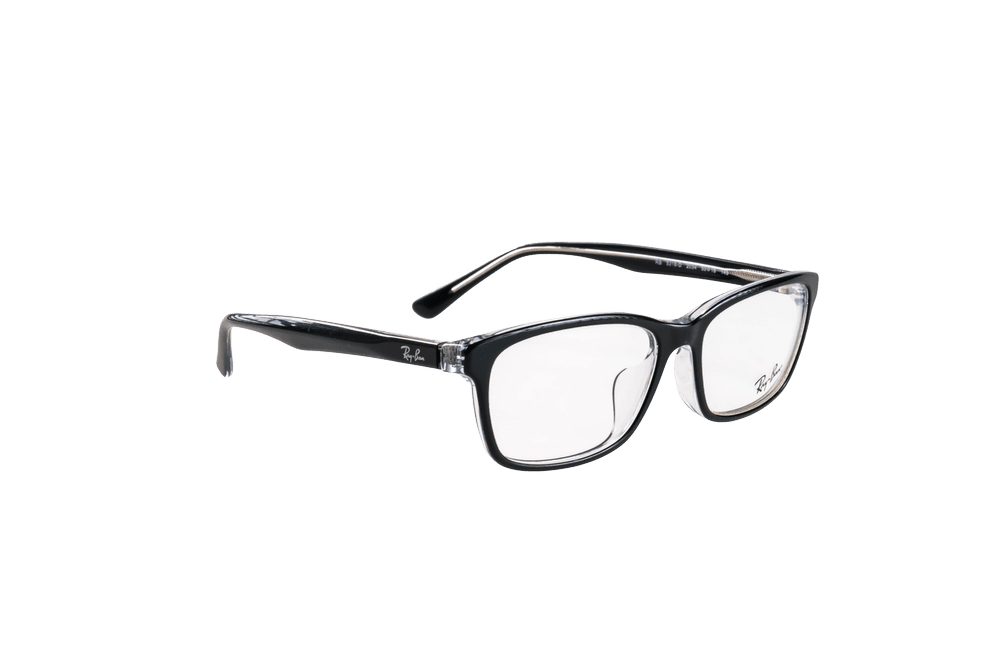 Rectangle Optical Frame RB5318D-C2034-55-F-S.BLK/CLR